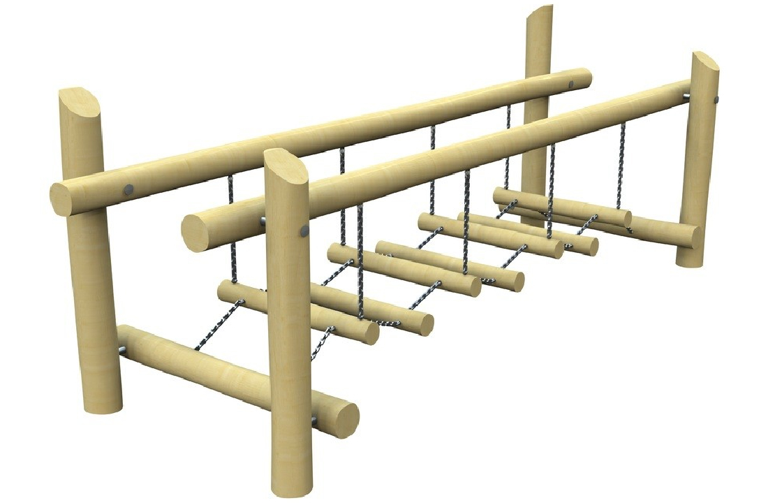 Элемент полосы препятствий Подвесной мост